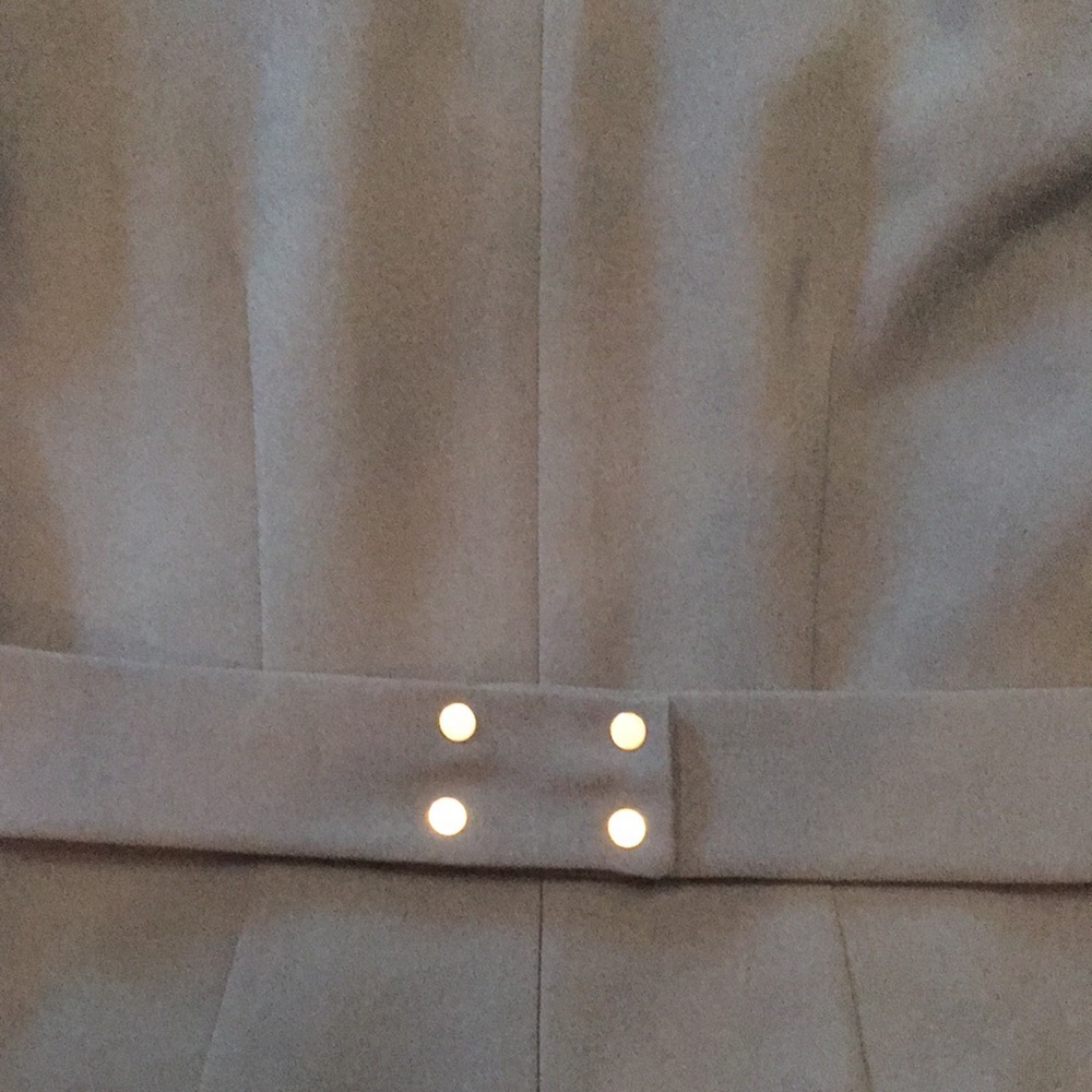 Whistles forest green belted work dress 4 - Picture 5 of 11
